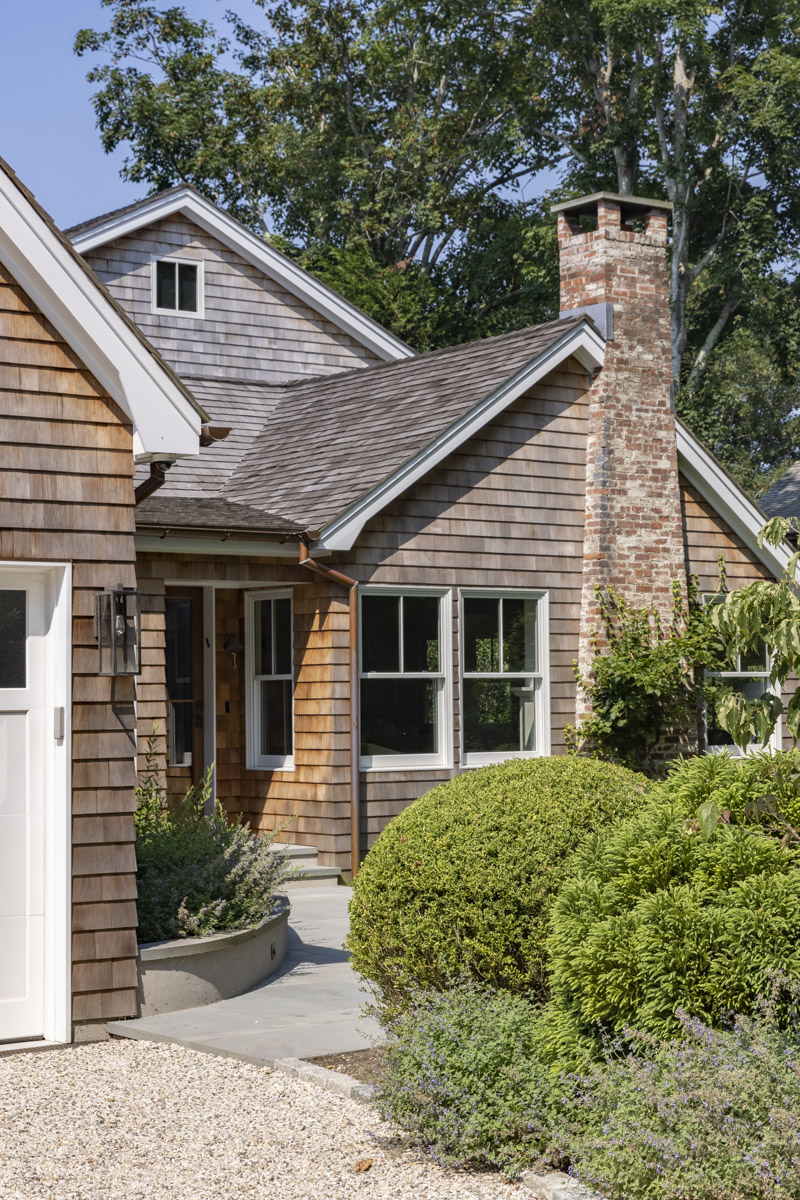 Photo of construction by Ronald Webb Builder.